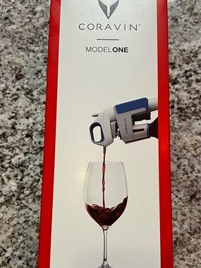Coravin Model One Wine Pourer & Preservation System - White and Blue New